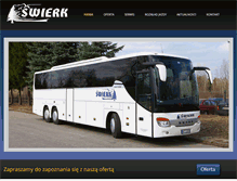 Tablet Screenshot of bus.swierk.pl